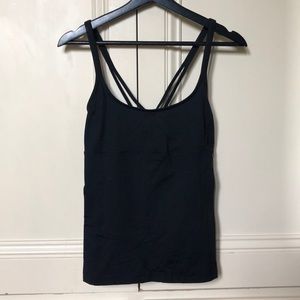 Black Criss Cross Back